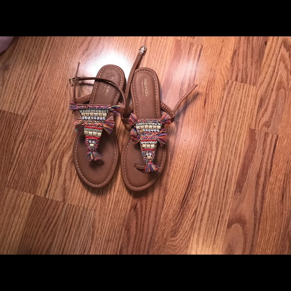 Woven Detail Women’s Sandals